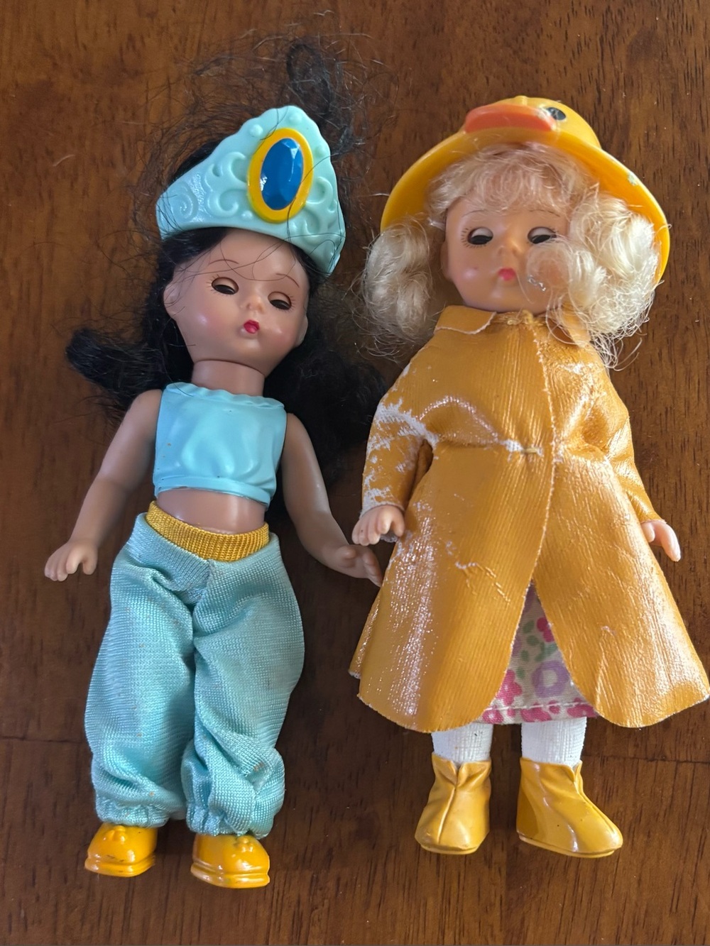 McDonald's Madame Alexander Dolls It’s Raining Doll And Princess Jasmine Doll